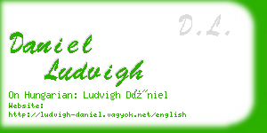 daniel ludvigh business card